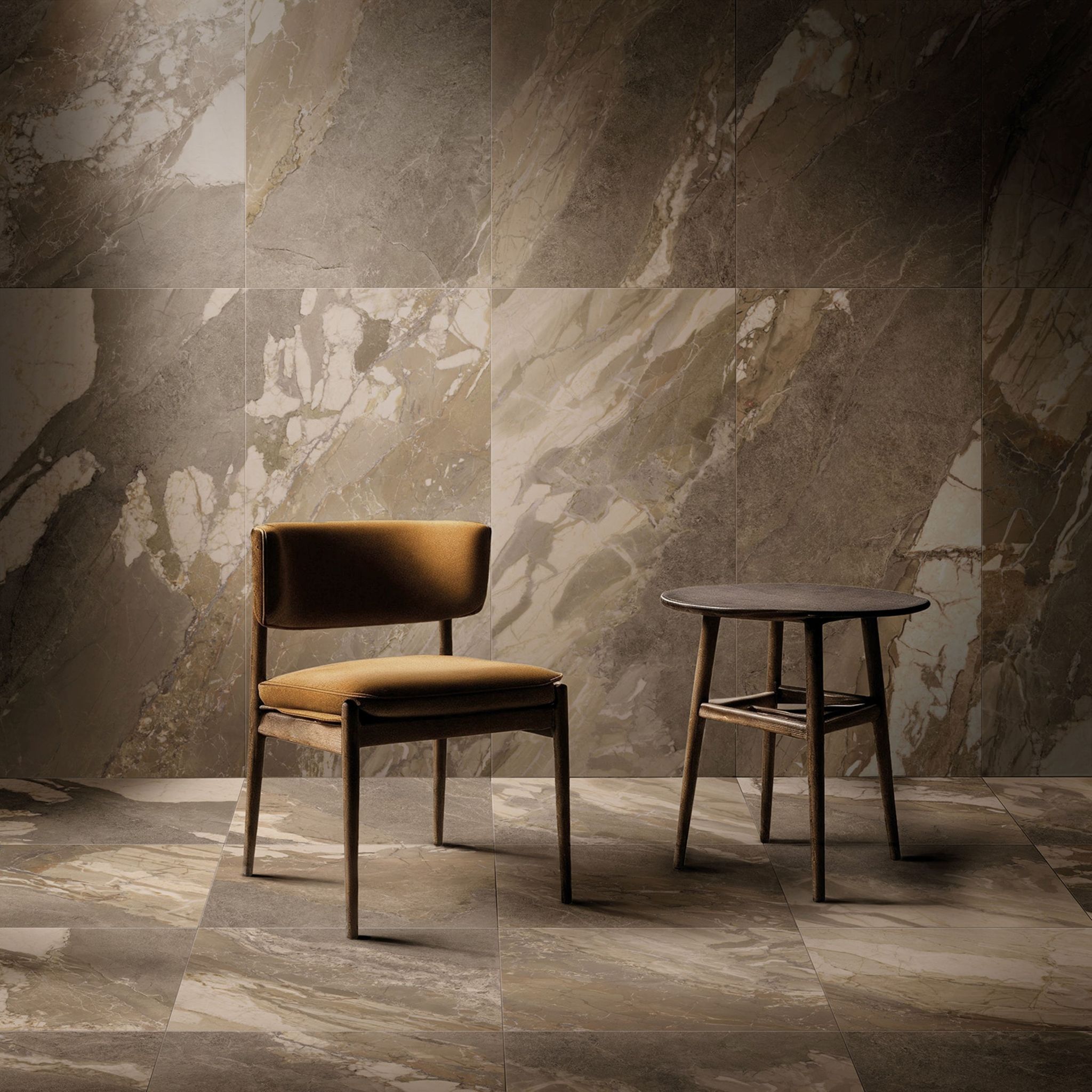 Dynasty Taupe Polished/Matte 24x48  | Tile Center