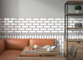 Marco 3x9" Blurred Black | Tile Center