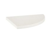 Marmiline Mist 9x9 Corner Shelf | Tile Center