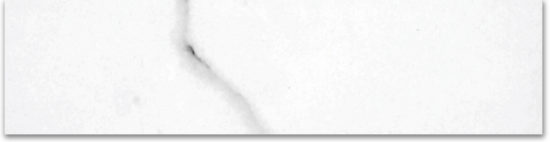 Treasure Statuario 3x12 Polished Bullnose | Tile Center
