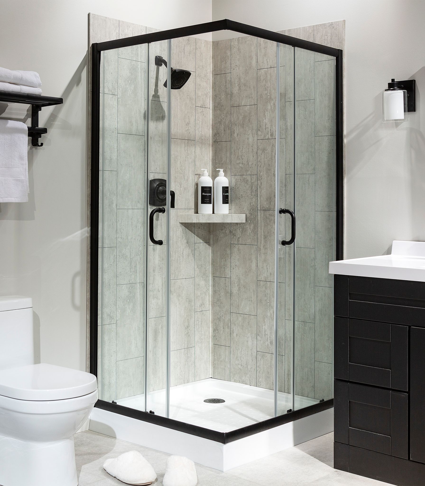 Wind Gust Shower Wall Kit 36x60x78 | Tile Center