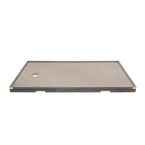 Shower Pan 30x60 Concrete Sand | Tile Center