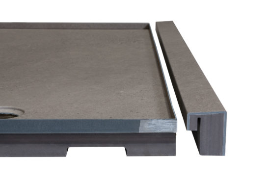 Shower Pan 30x60 Concrete Sand | Tile Center