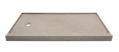 Shower Pan 32x60 Concrete Sand | Tile Center