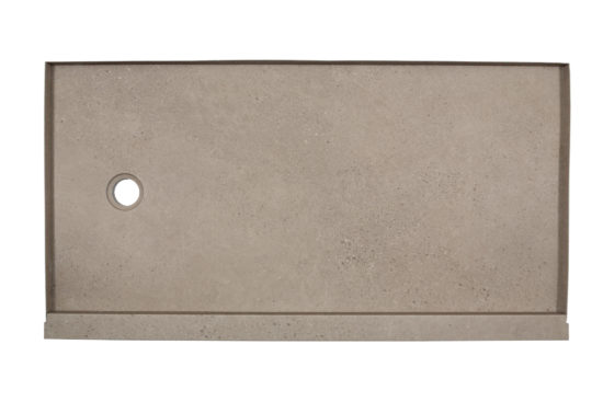 Shower Pan 32x60 Concrete Sand | Tile Center